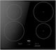 Amica Induction Cooktop Autonomous with Child Lock Function 59.2x52.2εκ.