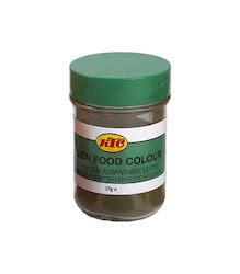 KTC Food Colouring Powder Green Jar 25gr