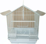 Donald Pet Care Bird Cage White