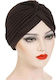 Elecool Turban Hair Headbands Women's Brown 1pcs