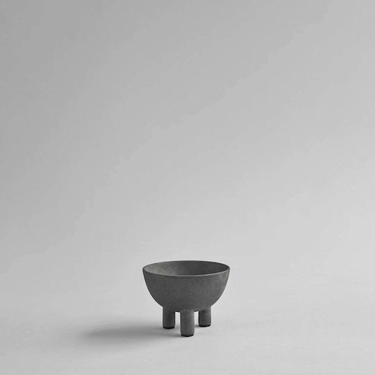 101 Copenhagen Decorative Bowl Ceramic Gray 12x12x9cm