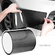 Carsun Αυτοκόλλητο Προστατευτικό Αυτοκινήτου Carbon σε Μαύρο Χρώμα
