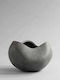 101 Copenhagen Bol Decorativ Din Ceramică Gri 5x28x28,5cm