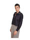 Enzzo Women's Long Sleeve Shirt Black