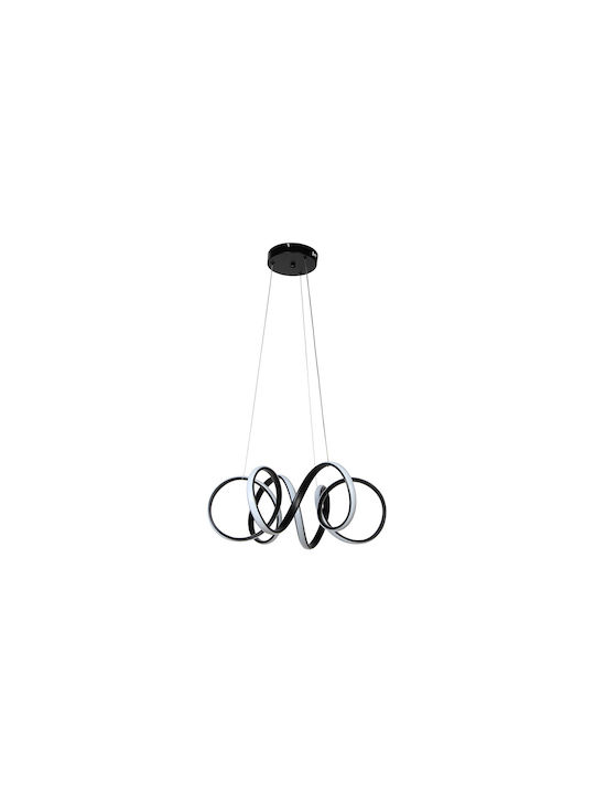 Keskor Pendant Light LED with Natural White Light Black