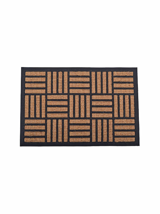 Ankor Rubber Doormat Brown 40x60cm