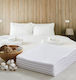 Getcozy Home Hotel Sheet White Single 160x270cm 1pcs