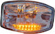 Mars Tech Ορθογώνιος Προβολέας Αυτοκινήτου LED Universal 24V με Πορτοκαλί Φωτισμό 1τμχ