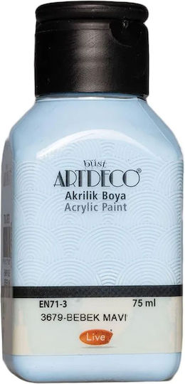 Art & Hobby Χρωστική Χειροτεχνίας Μπλε 75ml