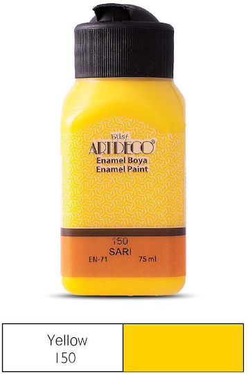 Art & Hobby Craft Pigment Yellow for Porcelain and Glass 75ml