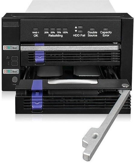 Icy Dock Carcasă pentru 2 unități de hard disk 2.5" / 3.5" SATA III