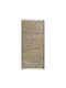 Πέρσικα Leather Rugs Solid Χαλί Ορθογώνιο Δερμάτινο με Κρόσια Grey (#171113/03) 70x130cm