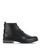 Boogie Mid Leder Schwarz Herrenstiefel