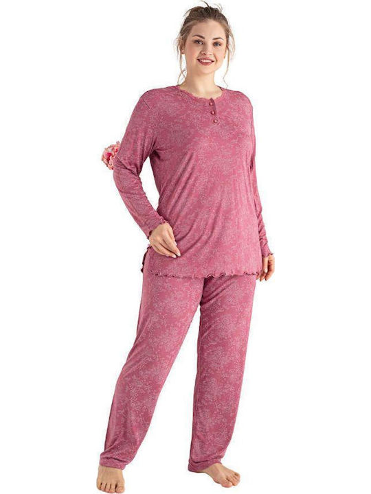 Baki Set Pijamale pentru Femei Roz