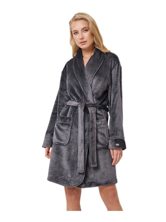 Aruelle Winter Women's Robe Gray