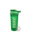 Osavi Plastic Protein Shaker 700ml Green