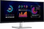 Dell P3424WE Ultrawide IPS Curved Monitor 34" QHD 3440x1440 with Response Time 8ms GTG
