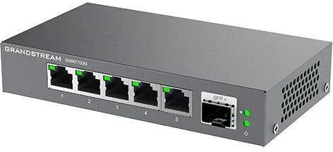 Grandstream GWN7701PA Unverwaltet L2 PoE+ Switch mit 8 Ports Gigabit (1Gbps) Ethernet