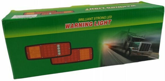 Factory Set Lumini Trailer LED cu șuruburi 24V 2buc