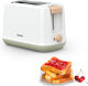 Tefal Toaster 2 Schlitze 850W Weiß