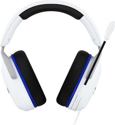 HyperX Cloud Stinger 2 Core PS Over Ear Gaming Headset με σύνδεση 3.5mm White