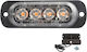 Lumina de Volum a Camionului 12 / 24V - Roșu 110293BL