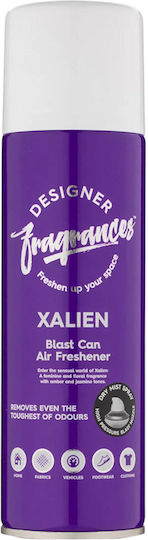 Designer Fragrances Αρωματικό Spray Blast Can Xalien Xalien με Άρωμα κεχριμπάρι και γιασεμί