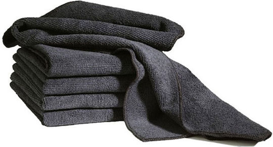 Delta Cleaning Lavete de Curățare cu Microfibre pentru Suprafețe de Lemn Negre 40x40buc 1buc