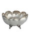 SilverBrand.gr Dekorative Schale Silber Silber 15x15x9cm