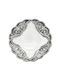 Savvas Design Декоративна купа Silver Сребрист 13x13x4.5см 1бр