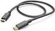 HAMA USB 2.0 Cable USB-C Male - USB-C Black 1m