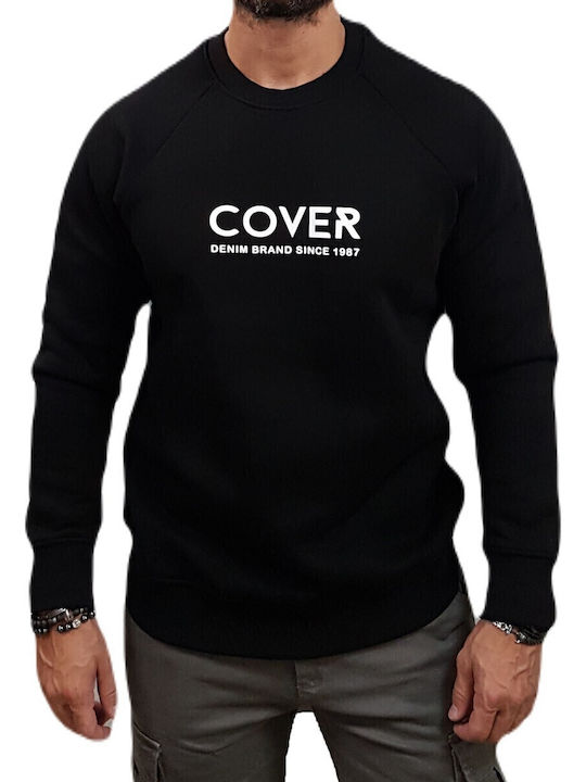 Cover Jeans Φούτερ Μαύρο