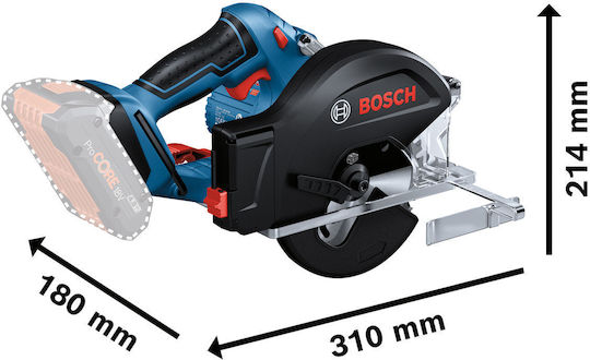 Bosch Gkm Circular Saw 18V Solo with Dust Extraction System