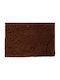 Keskor Badematte Mikrofaser Rechteckig 53174-1 Braun 60x40cm