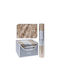 Zaros Christmas Table Decoration Fabric Gold L250xW28cm.