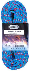 Beal Rando Standard BC08R.48.B Climbing Rope with Length 48m Blue