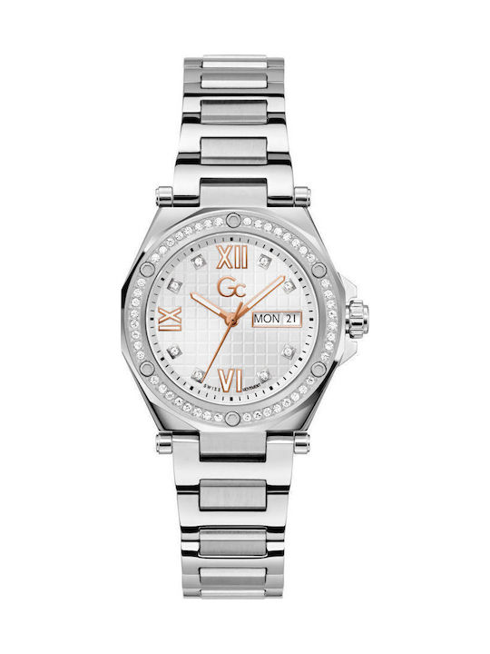 GC Watches Women's Watch with Silver Metal Brac...
