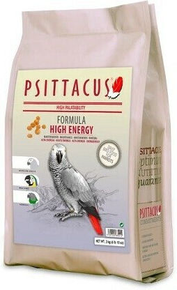 Psittacus High Energy Formula Food Pellet for Big Parrots 3кг