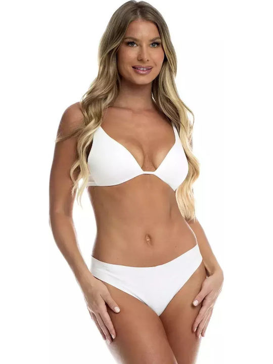 Sylvie Γυναικείο Brazil χωρίς Ραφές Λευκό