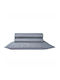 Kentia Sheet King Size 270x270cm. Essential Grey (#808080)