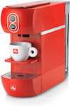 Illy Easy Kaffeemaschine für Kapseln E.S.E. Pod Druck 20bar Rot