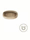 Bonna Serving Platter Oval made of Porcelain Brown