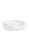 Horecabar Platou de Servire Oval Plastic Albă 25x19buc 1buc