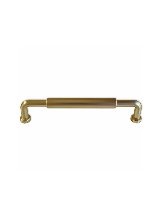 CMD Handle Furniture made of Metallic Matte Gold with Center Distance 96mm 10033-96MM 1pcs