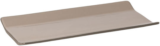 Costa Nova Servierplatte Oval Keramik Beige 28x13.8cm 1Stück