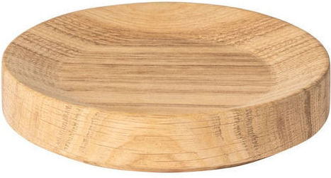 Costa Nova Servierplatte aus Porzellan Braun 13.5cm 1Stück