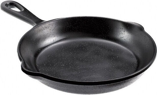 Leone Serving Platter Black with Diameter 17cm