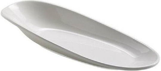 Leone Serving Platter Oval White 28x10cm