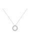 JewelStories Necklace from Silver with Zircon