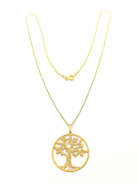 PS Silver Tree from Gold Plated Silver
